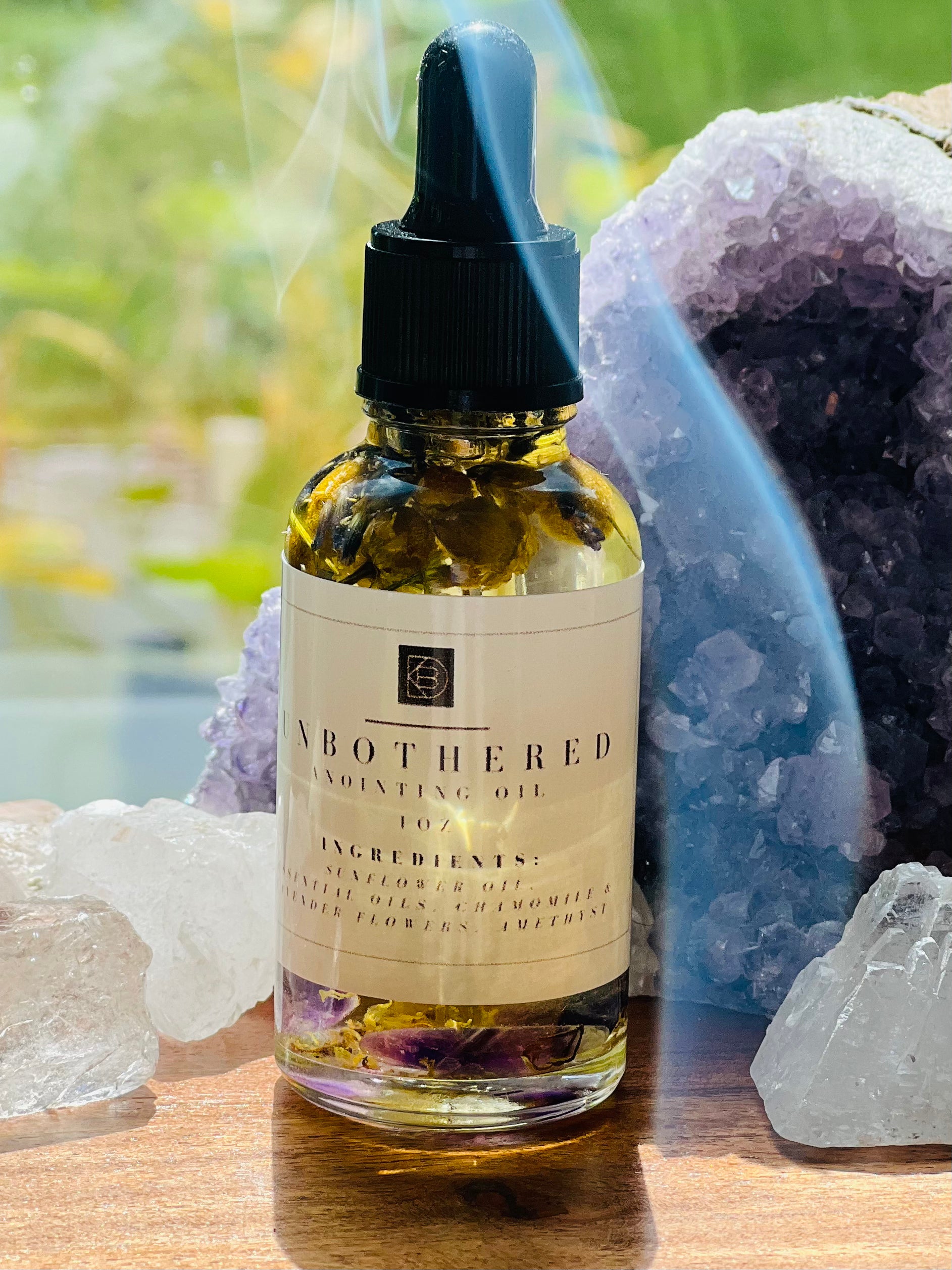 Unbothered Anointing Oil – DBK Crystals And Jewelry