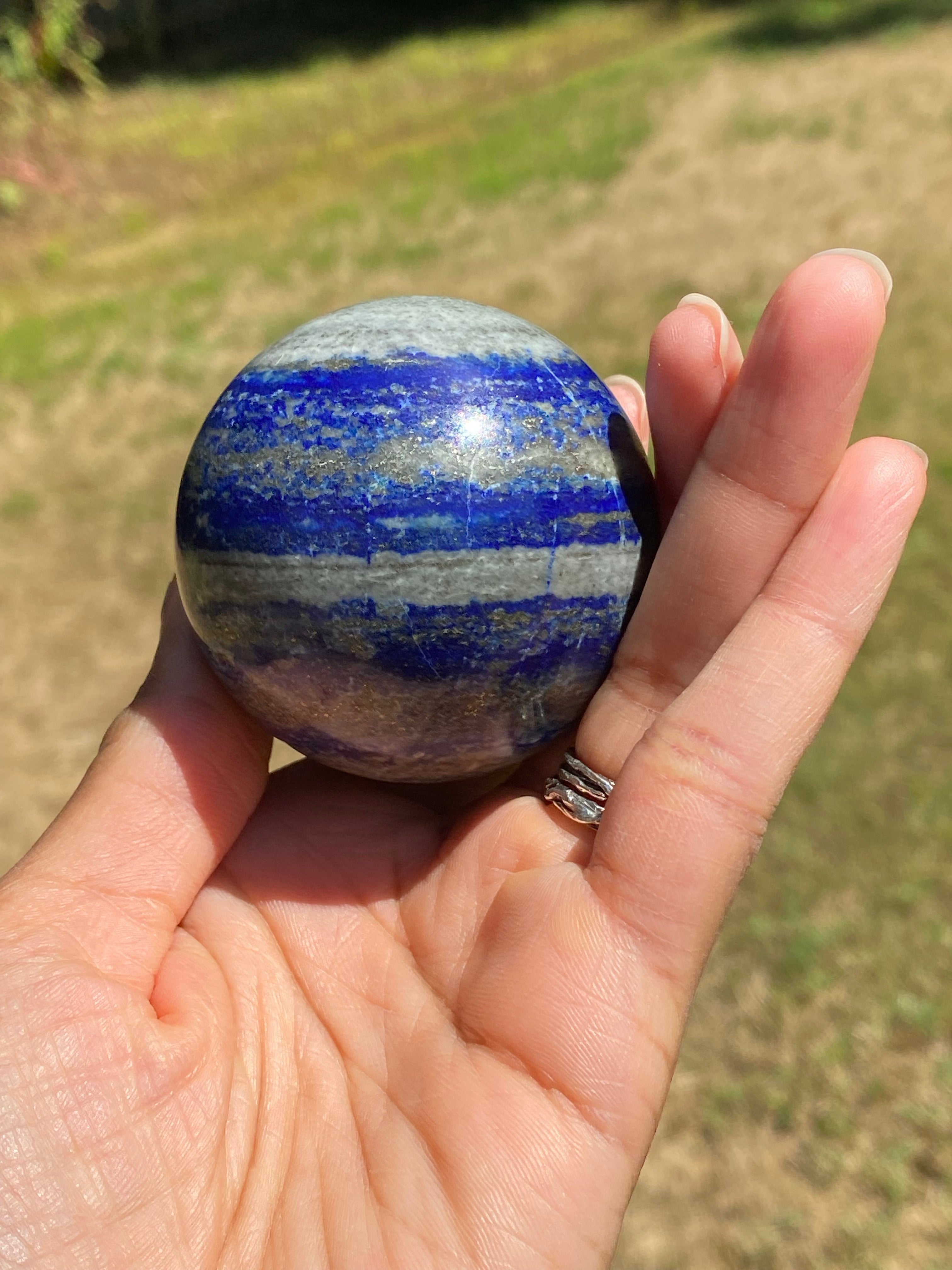 Lapis Lazuli “Eye” Sphere